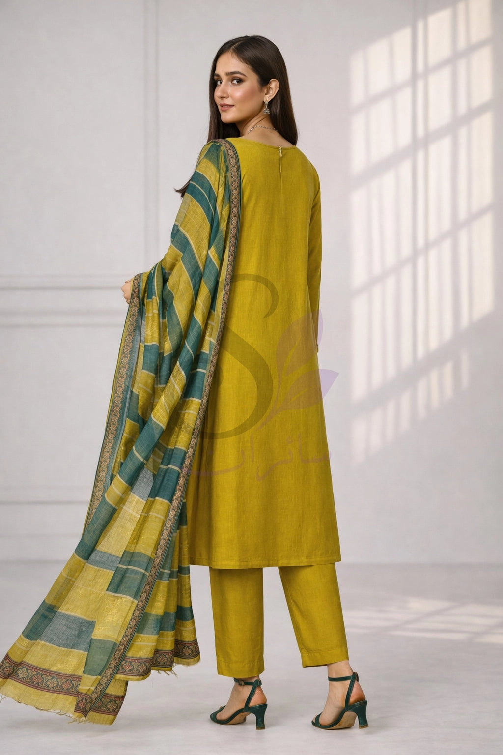 Mustard Garden – 3 Piece Lawn Unstitched Suit