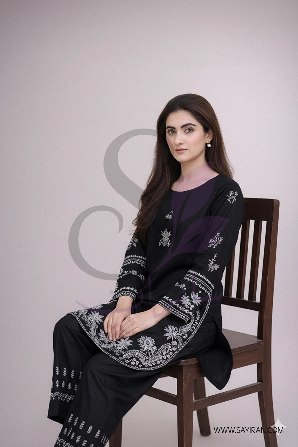 Siyah Noir- 2 Piece  Embroidered Lawn Suit
